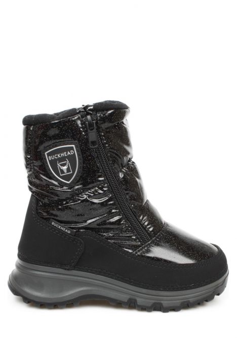 1076 Buckhead Dasdas Glam Unisex Çocuk Kar Botu 23-33 Siyah\Black
