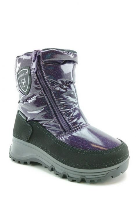 1076 Buckhead Dasdas Glam Unisex Çocuk Kar Botu 23-33 Mor/Purple