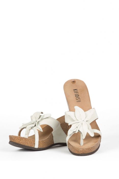 10776 Ch-Kifidis Kadın Terlik 36-41 Bej / Beige