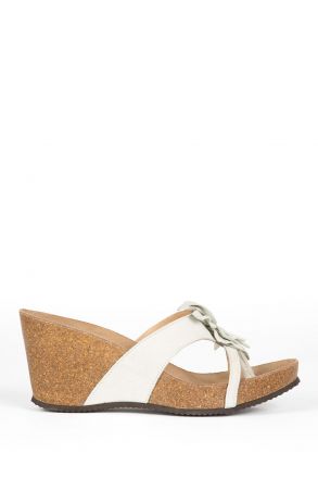 10776 Ch-Kifidis Kadın Terlik 36-41 Bej / Beige