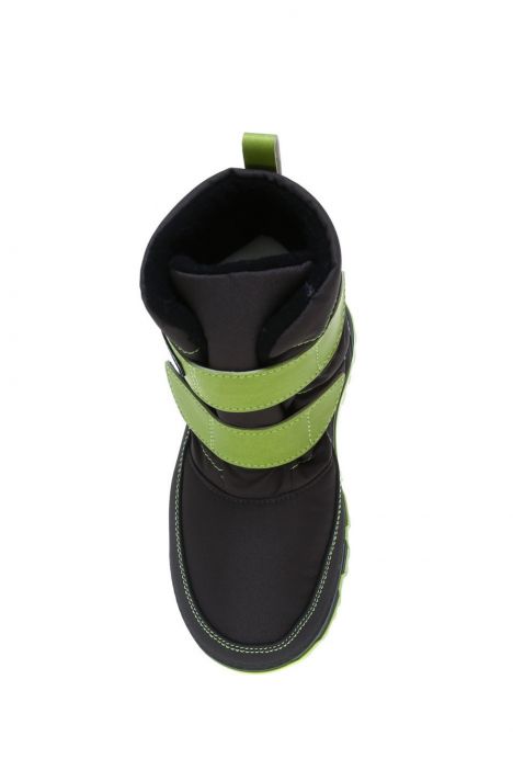 1077 Buckhead Stark Çocuk Kar Botu 21-33 Antrasit-Yeşil/Anthracite-Green