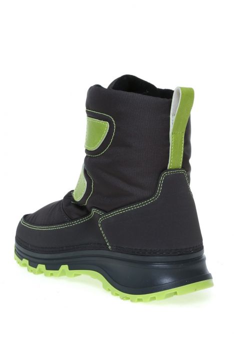 1077 Buckhead Stark Çocuk Kar Botu 21-33 Antrasit-Yeşil/Anthracite-Green