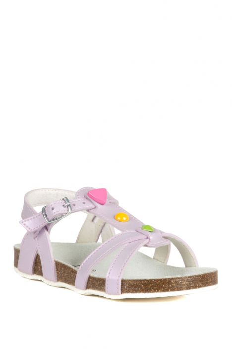 10784 Ch-Kifidis Çocuk Sandalet 31-35 Mor / Lilac