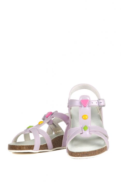 10784 Ch-Kifidis Çocuk Sandalet 31-35 Mor / Lilac