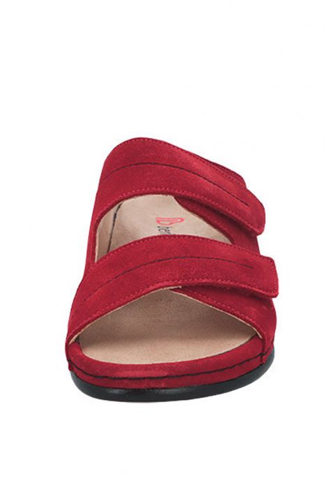 1080 Berkemann Fedora Kadın Anatomik Deri Terlik 3.0-8.5 Rot - Velours - 250