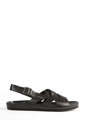 10811 Ch-Kifidis Erkek Sandalet 40-46 Siyah / Black