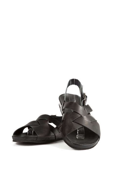 10811 Ch-Kifidis Erkek Sandalet 40-46 Siyah / Black
