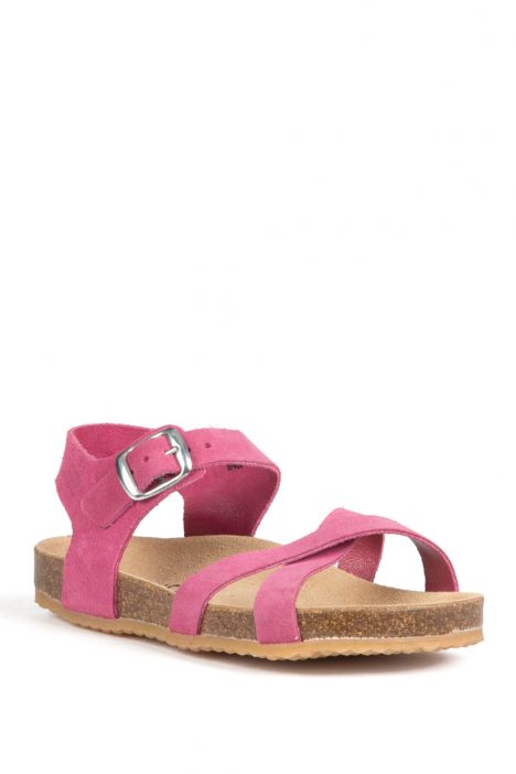 10888 Ch-Kifidis Çocuk Sandalet 21-30 Fuşya / Fuxia