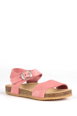 10889 Ch-Kifidis Çocuk Sandalet 31-35 Nubuk Pembe / Nubuck Rosa