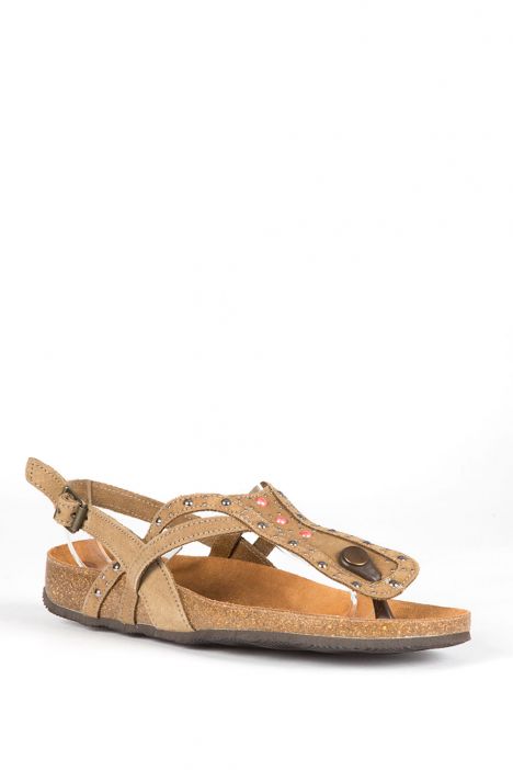 10950 Ch-Kifidis Kadın Sandalet 36-41 Kahverengi / Brown