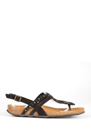 10950 Ch-Kifidis Kadın Sandalet 36-41 Siyah / Nero