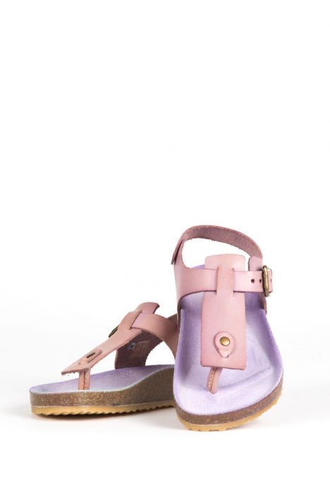 10977 Ch-Kifidis Çocuk Sandalet 25-30 Mor / Lilac