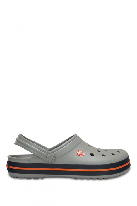 Crocs 11016 Crocband Unisex Sandalet 36-46 Light Grey / Navy