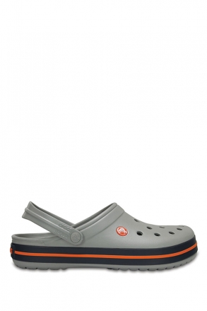 Crocs 11016 Crocband Unisex Sandalet 36-46 Light Grey / Navy