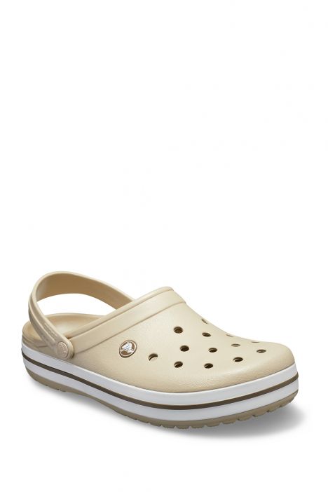Crocs 11016 Crocband Unisex Sandalet 36-46 Cobblestone/Walnut