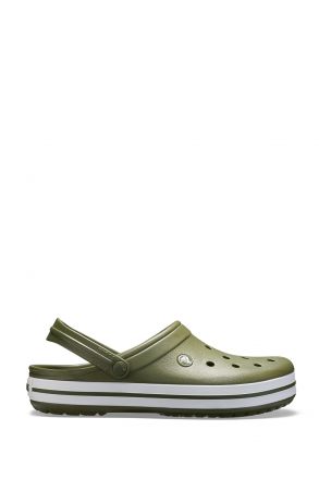 Crocs 11016 Crocband Unisex Sandalet 36-46 Army Green/White