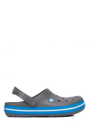 Crocs 11016 Crocband Unisex Sandalet 36-46 Charcoal / Ocean