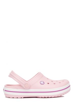 Crocs 11016 Crocband Unisex Sandalet 36-46 Pearl Pink / Wild Orchid