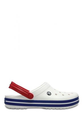 Crocs 11016 Crocband Unisex Sandalet 36-46 White / Blue Jean