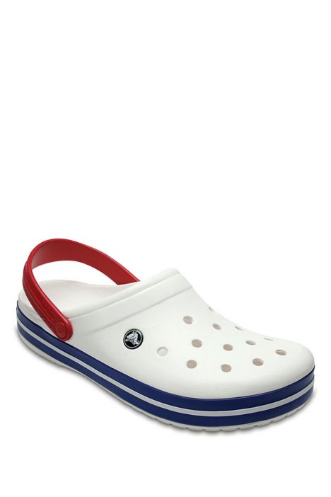 Crocs 11016 Crocband Unisex Sandalet 36-46 White / Blue Jean