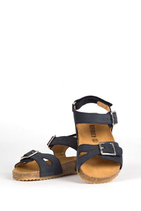 11017 Ch-Kifidis Çocuk Sandalet 31-35 Mavi / Blue