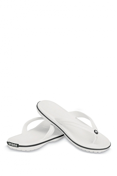 Crocs 11033 Crocsband Flip Unisex Terlik 36-46 Beyaz / White
