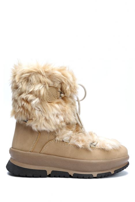 1111 Buckhead Irina Waterproof Kadın Kar Botu 36-40 Bej/Beige