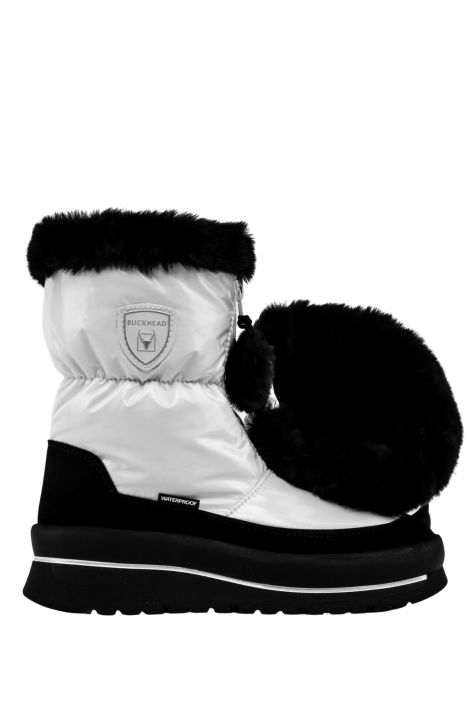 1112 Buckhead Bella Waterproof Kadın Kar Botu 36-40 Beyaz \ White