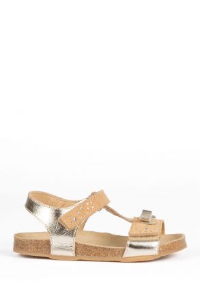 11178 Ch-Kifidis Çocuk Sandalet 24-30 Dore / Gold