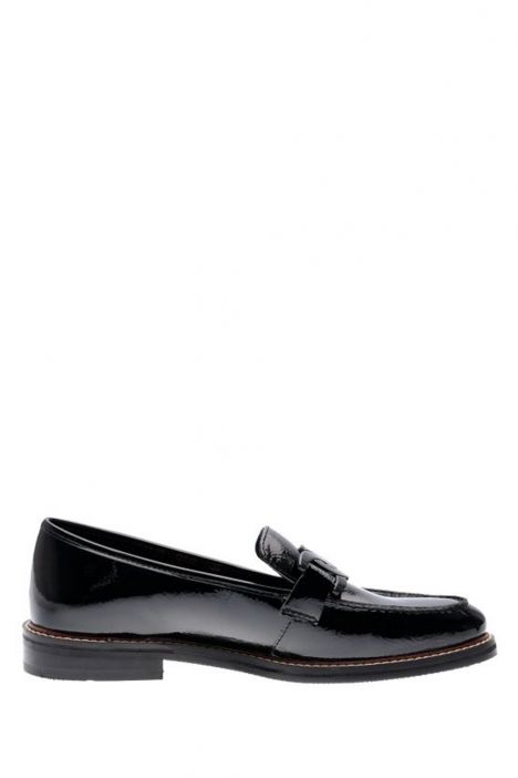 11203 Ara Shoes Kent Kadın Makosen Ayakkabı 4.0-7.5 BLACK - 01