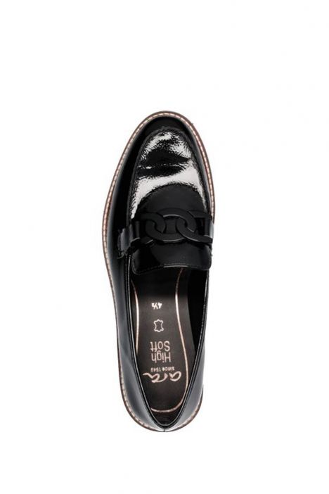 11203 Ara Shoes Kent Kadın Makosen Ayakkabı 4.0-7.5 BLACK - 01