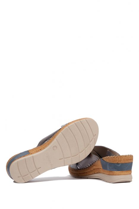 11246 Riposella Kadın Terlik 35-40 Mavi / Blue