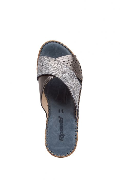 11246 Riposella Kadın Terlik 35-40 Mavi / Blue
