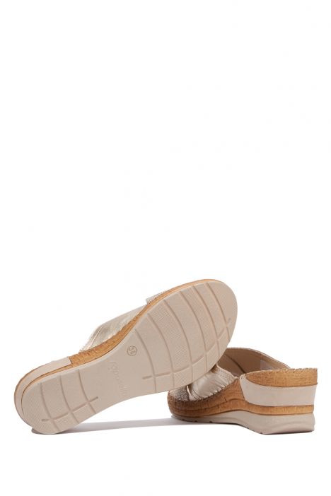 11246 Riposella Kadın Terlik 35-40 Bej / Beige