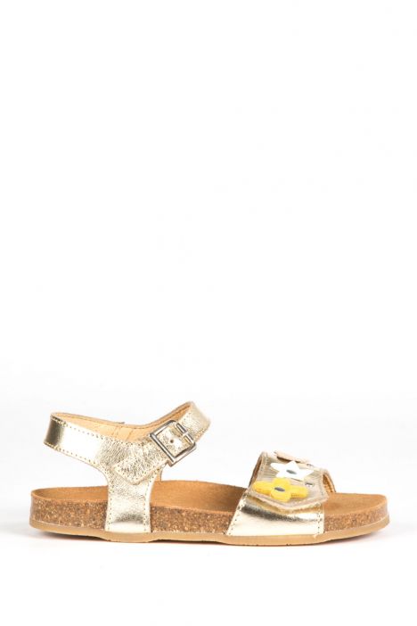 11283 Ch-Kifidis Çocuk Sandalet 24-30 Dore / Gold