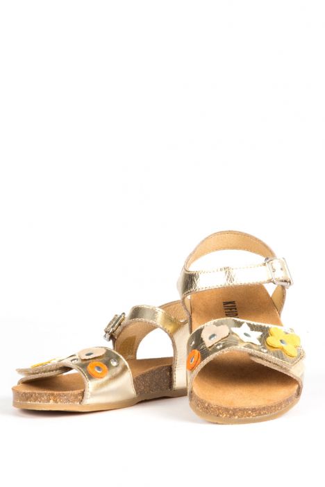 11283 Ch-Kifidis Çocuk Sandalet 24-30 Dore / Gold