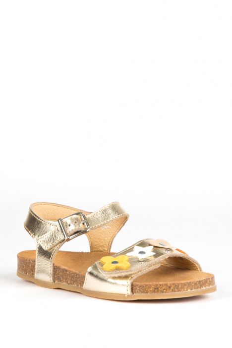 11283 Ch-Kifidis Çocuk Sandalet 24-30 Dore / Gold