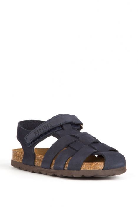 11641 Ch-Kifidis Çocuk Sandalet 31-35 Mavi / Blue