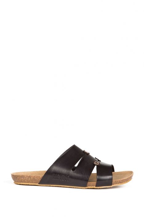 11697 Ch-Kifidis Erkek Terlik 40-46 Siyah / Black