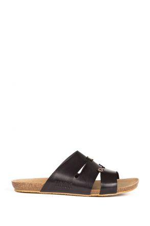 11697 Ch-Kifidis Erkek Terlik 40-46 Siyah / Black
