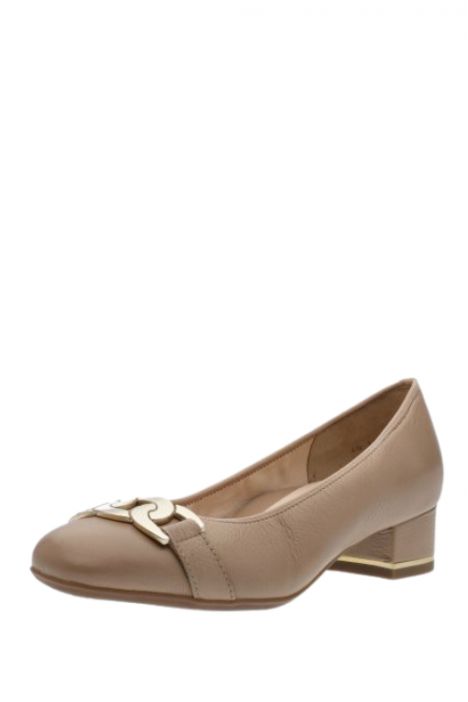 11806 Ara Shoes Graz Kadın Deri Topuklu Ayakkabı 3.5-7.5 SAND - 08