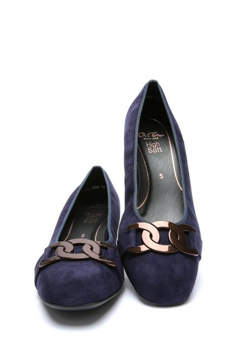 11806 Ara Shoes Graz Kadın Deri Topuklu Ayakkabı 3.5-7.5 BASIC BLUE - 13