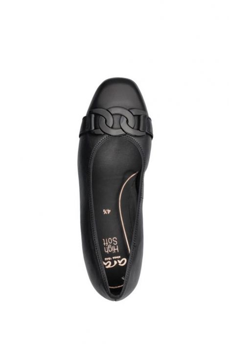 11806 Ara Shoes Graz Kadın Deri Topuklu Ayakkabı 3.5-7.5 BLACK - 15
