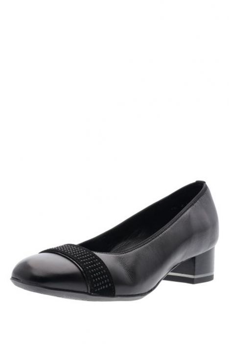 11816 Ara Shoes Graz Kadın Deri Topuklu Ayakkabı 3.5-7.5 BLACK - 01