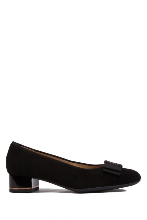 11884 Ara Shoes Graz Kadın Topuklu Ayakkabı 3.5-9.0 SAMTCHE,LAC/PEP,BLACK - 01SB