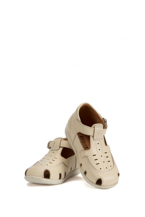 120 Kalite İlk Adım Çocuk Ayakkabısı 19-24 Bej / Beige