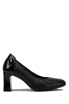 12011 Ara Shoes Kadın Topuklu Deri Ayakkabı 3.5-7.5 NAPPASO,LACK,BLACK - 01LB