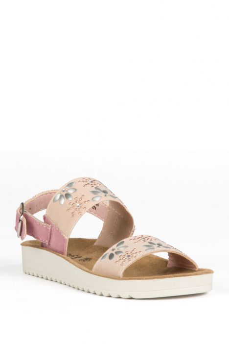 12051 Ch-Kifidis Çocuk Sandalet 31-35 Pembe / Pink
