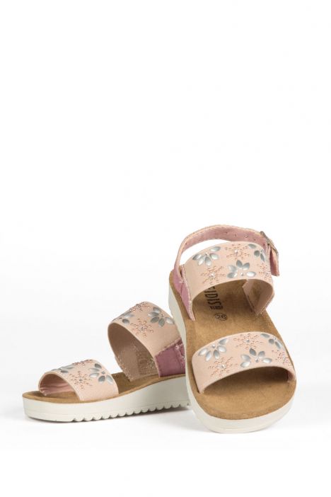 12051 Ch-Kifidis Çocuk Sandalet 31-35 Pembe / Pink