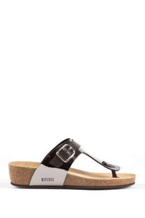 12068 Kifidis-Ch Kadın Terlik 36-40 Gri / Silver